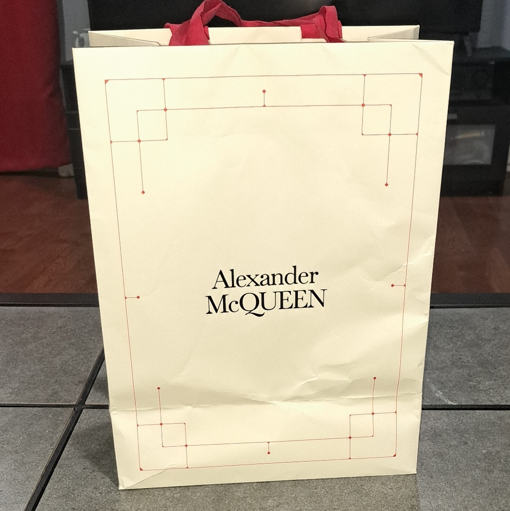 Alexander McQueen gift bag